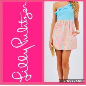 NWT Lilly Pulitzer Dionne Dress in “Make a Splash” print